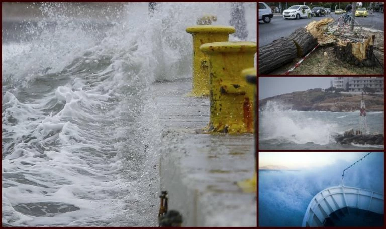 Καιρός: Φουριόζος «Ζορμπάς» φέρνει εξωπραγματικό κλίμα! Σάρωσε τη χώρα ο «Ξενοφών»